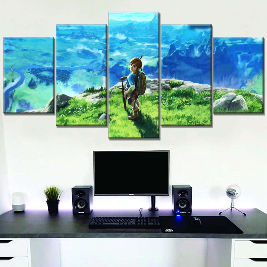 Link The Legend of Zelda 4 Leinwandbilder