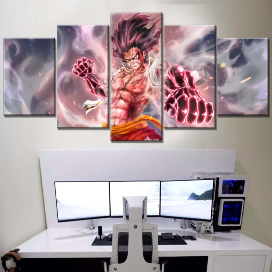 One Piece Monkey D. Luffy Gear 3 Leinwandbilder