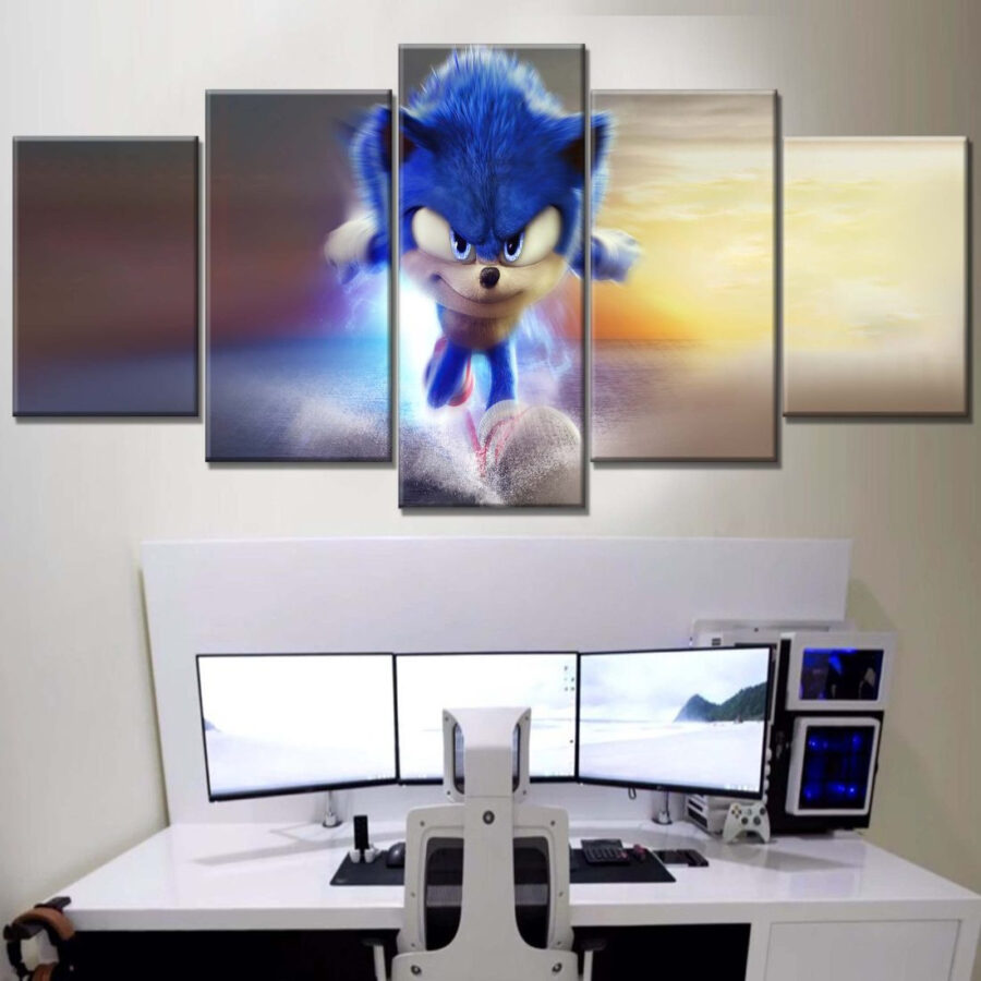 Sonic The Hedgehog 11 Leinwandbilder