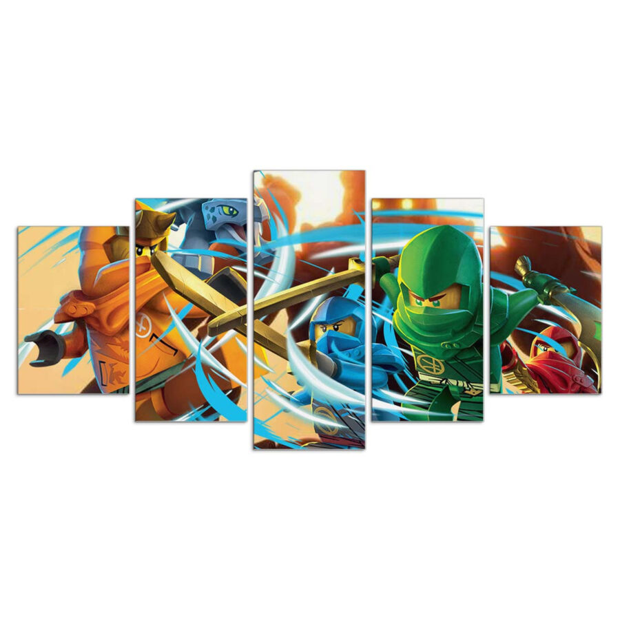 Ninjago Dragons Rising Leinwandbilder