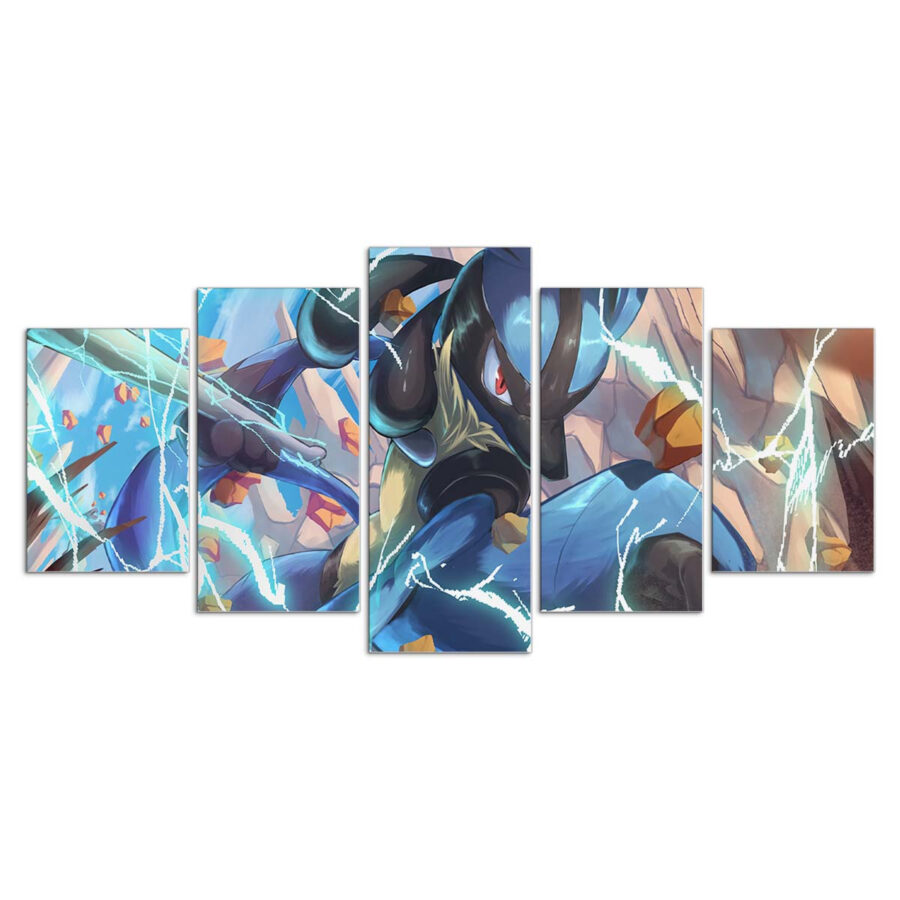 Lucario Pokemon 1 Leinwandbilder