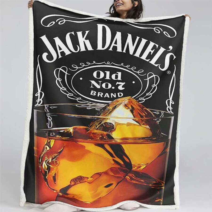 Jack Daniels 4 Decke - Fleecedecke
