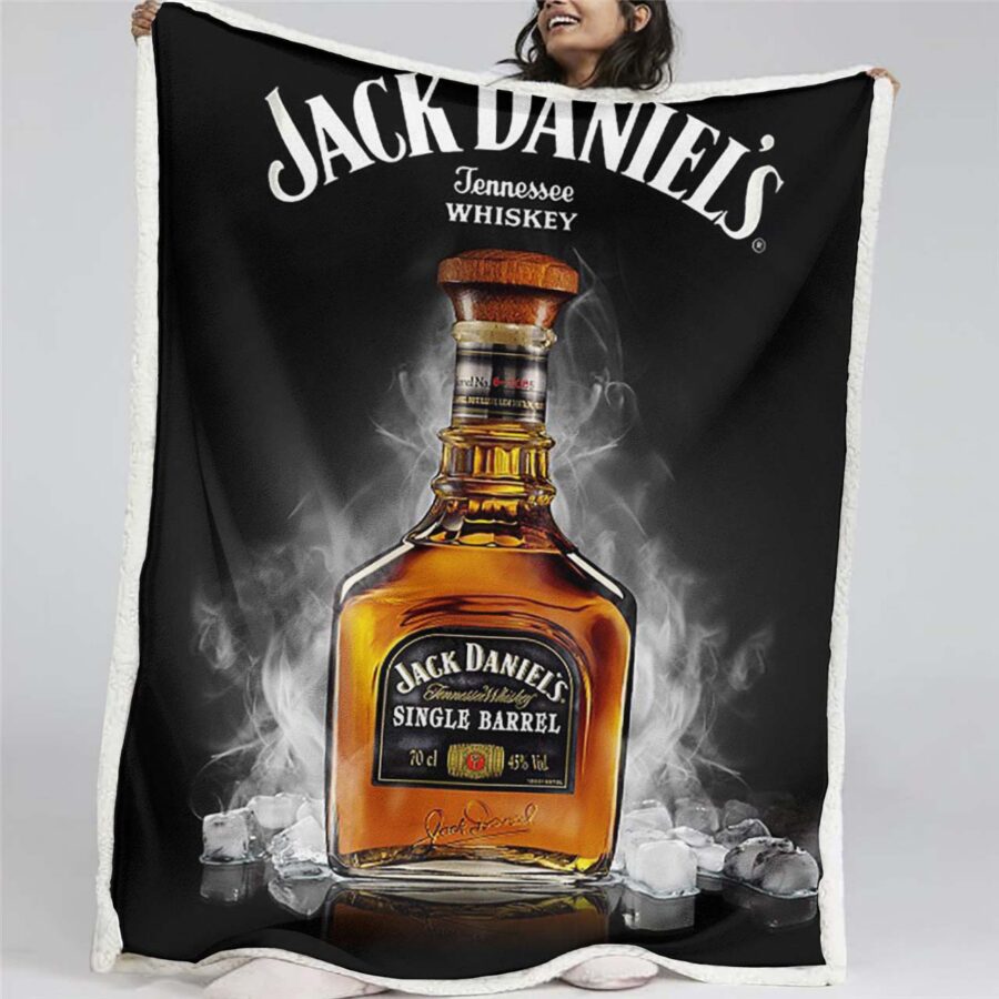 Jack Daniels 6 Decke - Fleecedecke