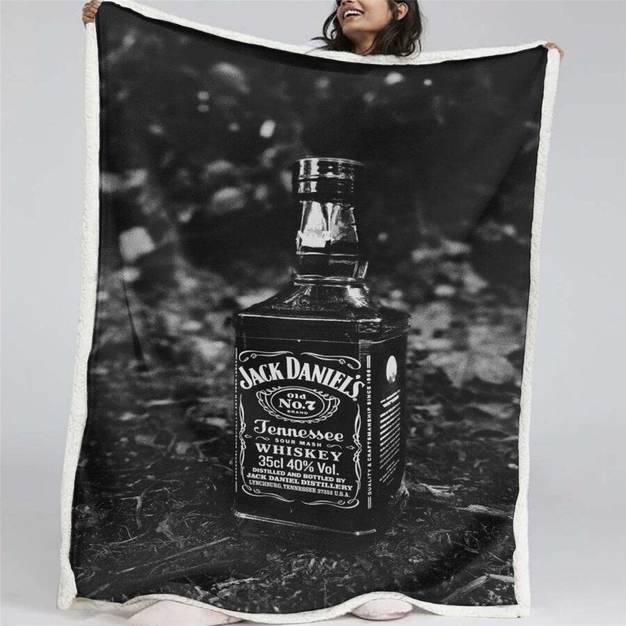 Jack Daniels Nr. 7 Decke - Fleecedecke